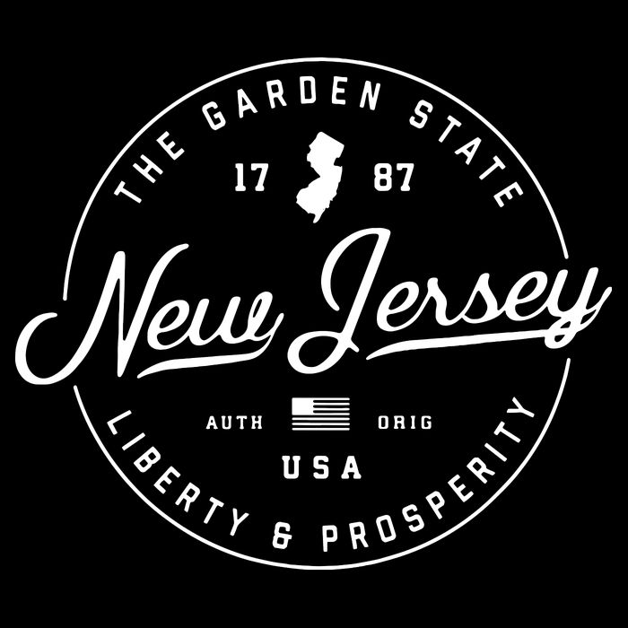 New Jersey Us State Travel Vacation Shirts Nj Usa Womens T-Shirt