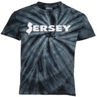 New Jersey Usa Your Born Live Die State Silhouette Kids Tie-Dye T-Shirt