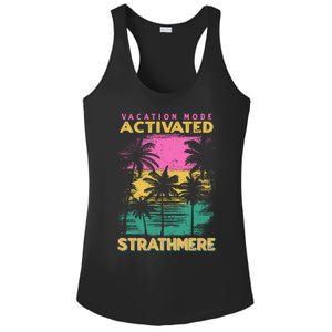 New Jersey Vacation Mode Activated Strathmere Great Gift Ladies PosiCharge Competitor Racerback Tank