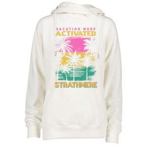 New Jersey Vacation Mode Activated Strathmere Great Gift Womens Funnel Neck Pullover Hood