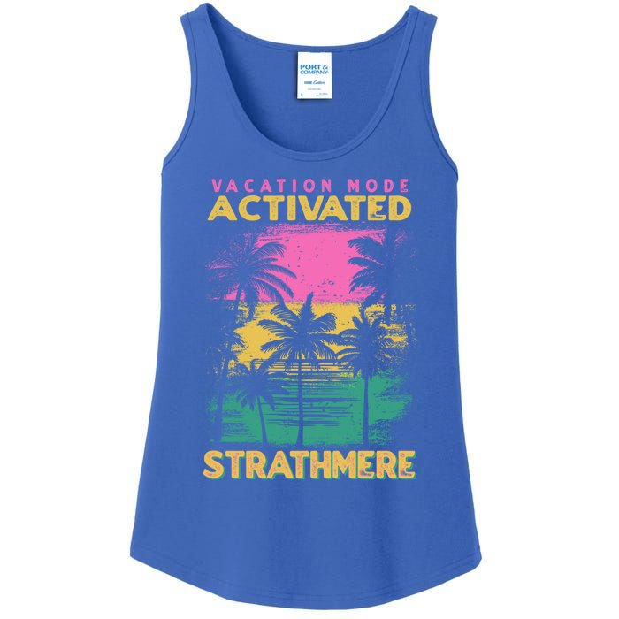 New Jersey Vacation Mode Activated Strathmere Great Gift Ladies Essential Tank