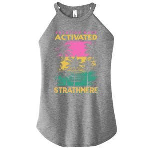 New Jersey Vacation Mode Activated Strathmere Great Gift Women's Perfect Tri Rocker Tank