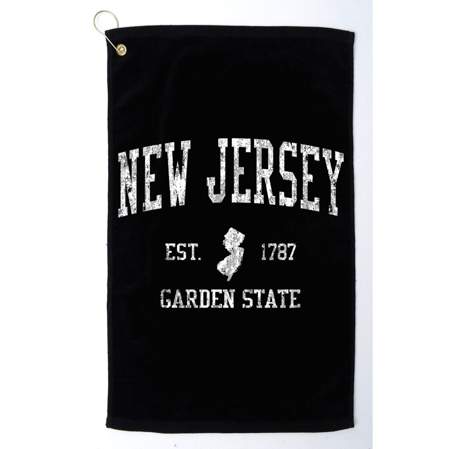 New Jersey Vintage Sports Golf Towel