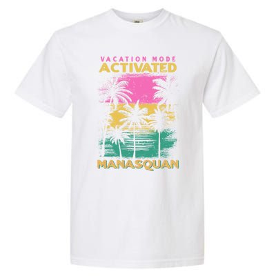 New Jersey Vacation Mode Activated Asquan Cool Gift Garment-Dyed Heavyweight T-Shirt