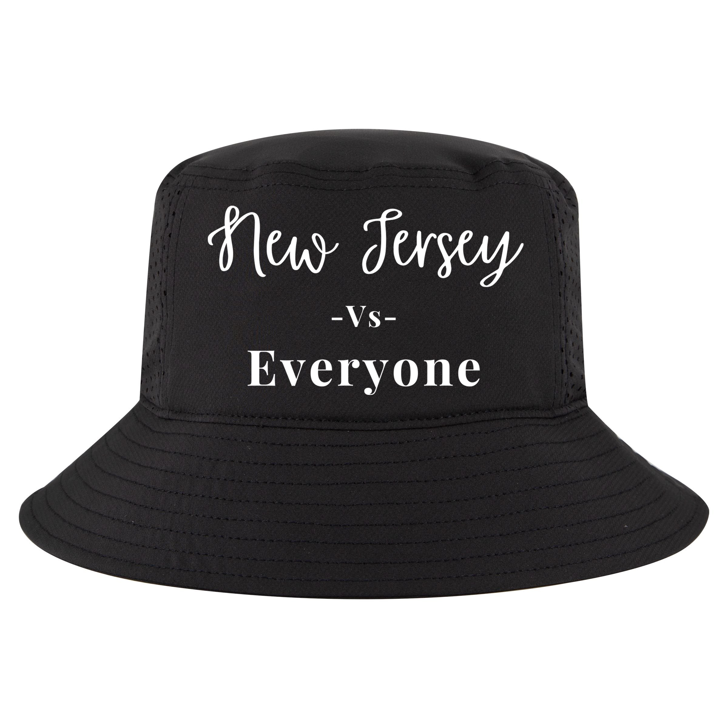 New Jersey Vs Everyone Cool Comfort Performance Bucket Hat