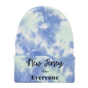 New Jersey Vs Everyone Tie Dye 12in Knit Beanie