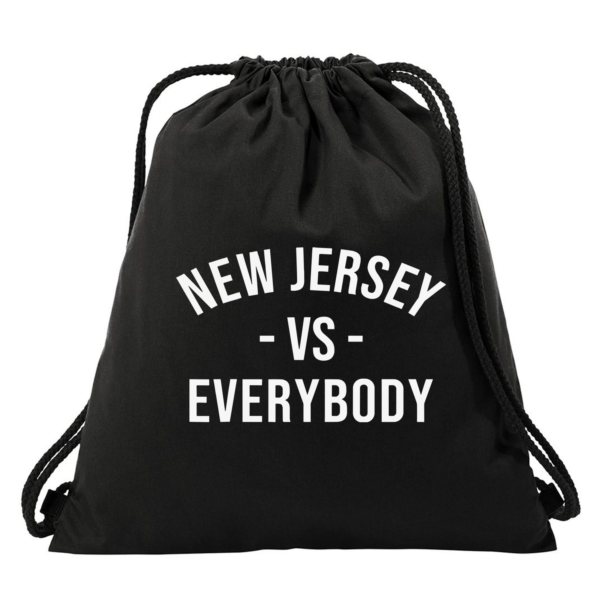 New Jersey Vs Everybodys Drawstring Bag