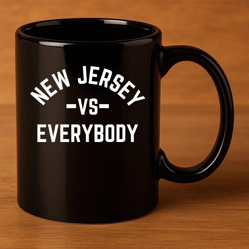 New Jersey Vs Everybody 11oz C Handle Ceramic Mug