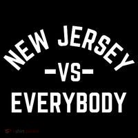 New Jersey Vs Everybody Drawstring Bag