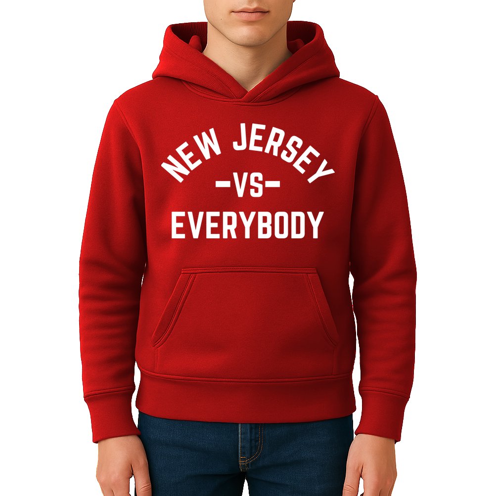 New Jersey Vs Everybody Kids Hoodie