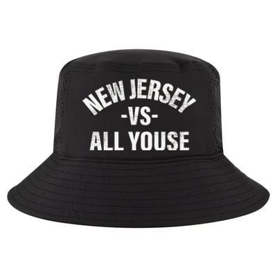 New Jersey Vs All Youse Funny Jersey Slang Cool Comfort Performance Bucket Hat