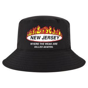 New Jersey Where The Weak Are Ki.l.led And Eaten Cool Comfort Performance Bucket Hat