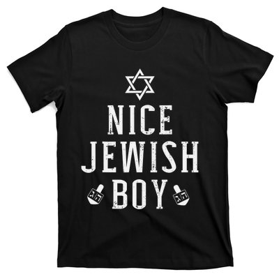 Nice jewish  with dreidel for hanukkah or Bar Mitzvah  T-Shirt