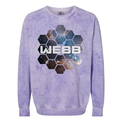 NASA James Webb Space Telescope JWST Colorblast Crewneck Sweatshirt