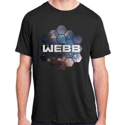 NASA James Webb Space Telescope JWST Adult ChromaSoft Performance T-Shirt