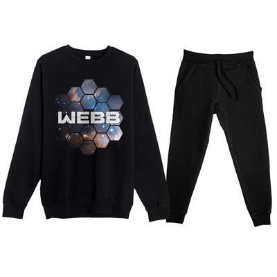 NASA James Webb Space Telescope JWST Premium Crewneck Sweatsuit Set