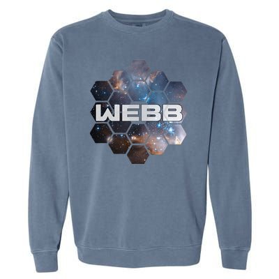 NASA James Webb Space Telescope JWST Garment-Dyed Sweatshirt