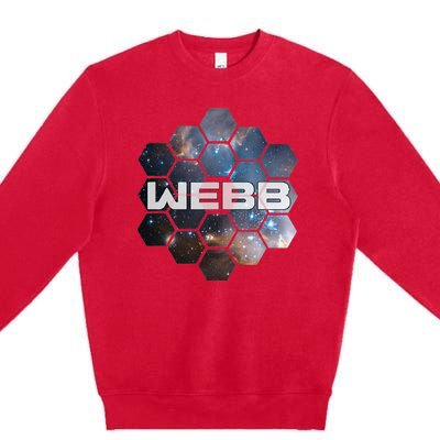 NASA James Webb Space Telescope JWST Premium Crewneck Sweatshirt