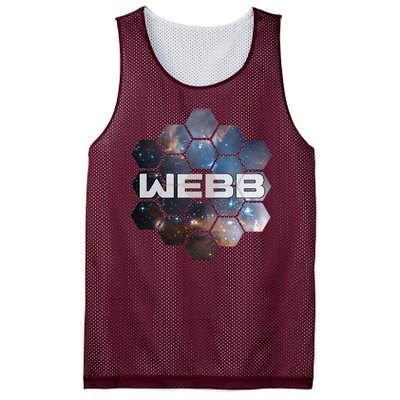 NASA James Webb Space Telescope JWST Mesh Reversible Basketball Jersey Tank