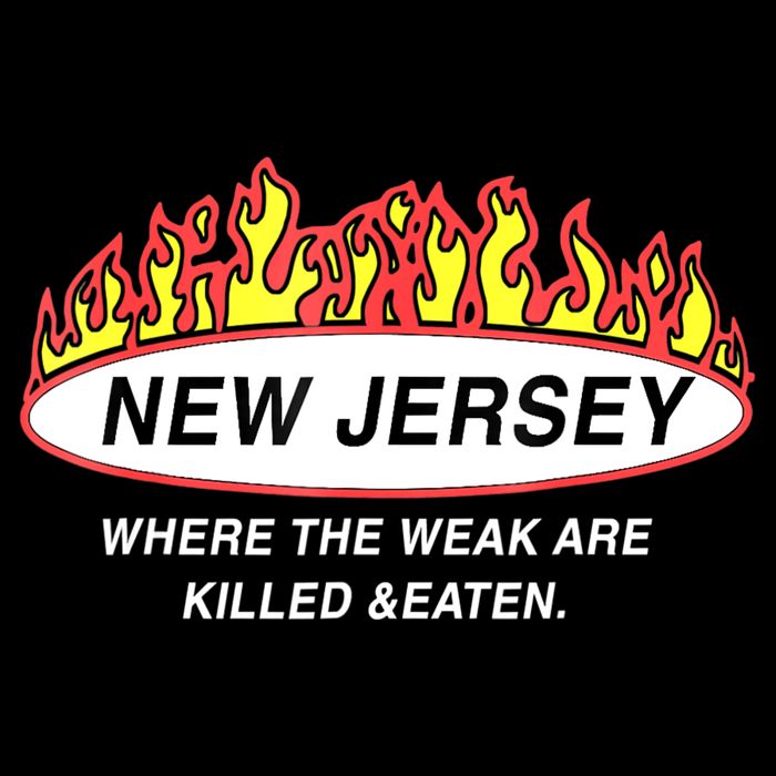 New Jersey Where The Weak Are Ki.l.led And Eaten Backpack