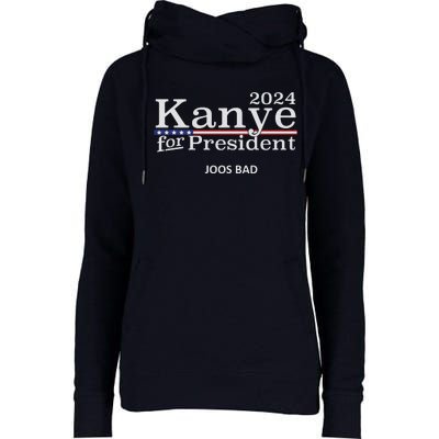 New Kanye 2024 Womens Funnel Neck Pullover Hood