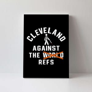 Nick Karns Cleveland Against The World Refs Canvas