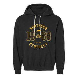 Northern Kentucky Collegiate Circle Norse Up 1968 Garment-Dyed Fleece Hoodie