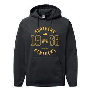 Northern Kentucky Collegiate Circle Norse Up 1968 Performance Fleece Hoodie