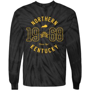 Northern Kentucky Collegiate Circle Norse Up 1968 Tie-Dye Long Sleeve Shirt