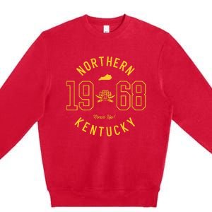 Northern Kentucky Collegiate Circle Norse Up 1968 Premium Crewneck Sweatshirt