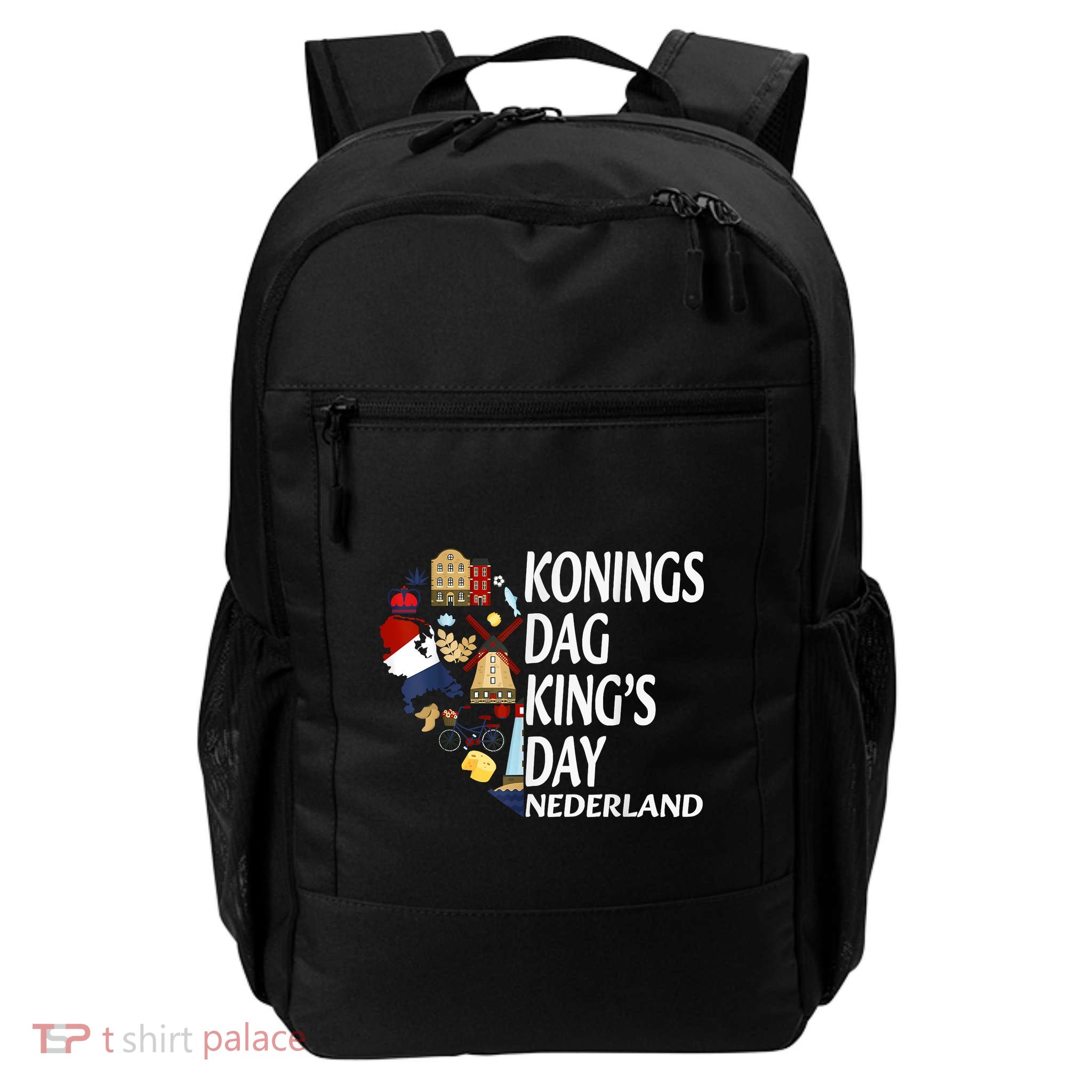 Netherlands King's Day Orange Backpack