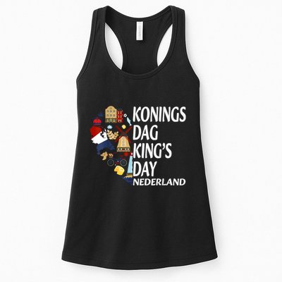 Netherlands King's Day Orange Womens Tank Top