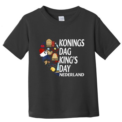 Netherlands King's Day Orange Toddler T-Shirt