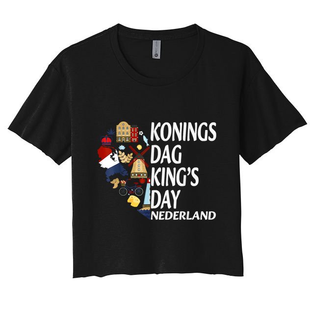 Netherlands King's Day Orange Crop Top