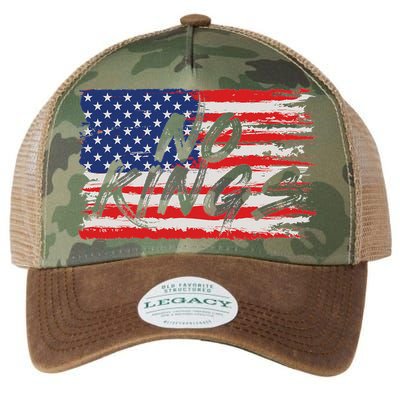 No Kings Flag Proud To Have No Kings Legacy Tie Dye Trucker Hat