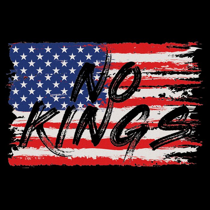 No Kings Flag Proud To Have No Kings Stripe Pom Pom Beanie