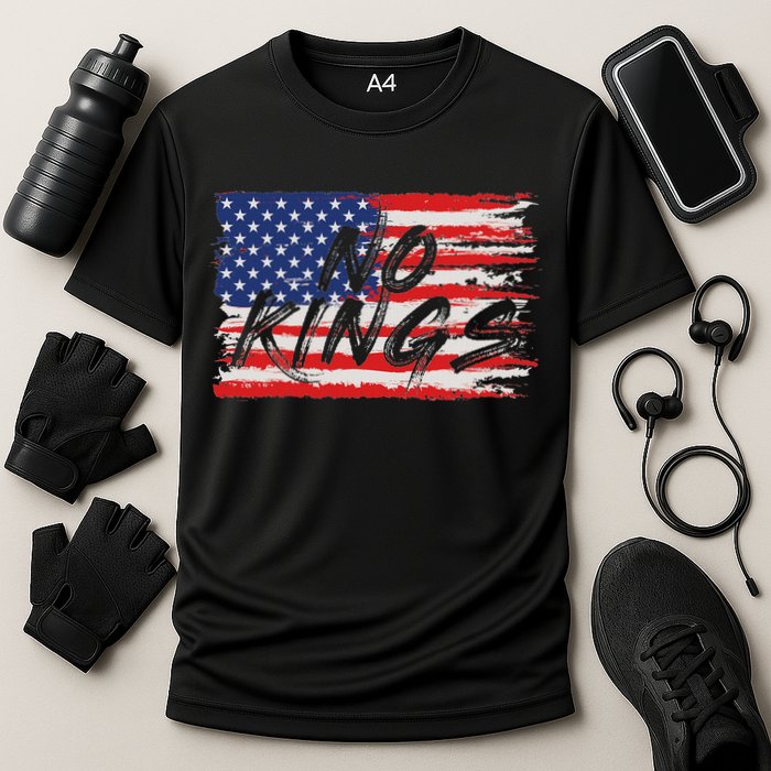 No Kings Flag Proud To Have No Kings Cooling Performance Crew T-Shirt