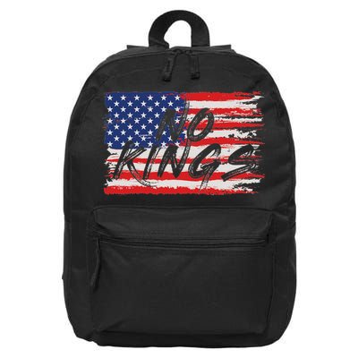 No Kings Flag Proud To Have No Kings 16 in Basic Backpack
