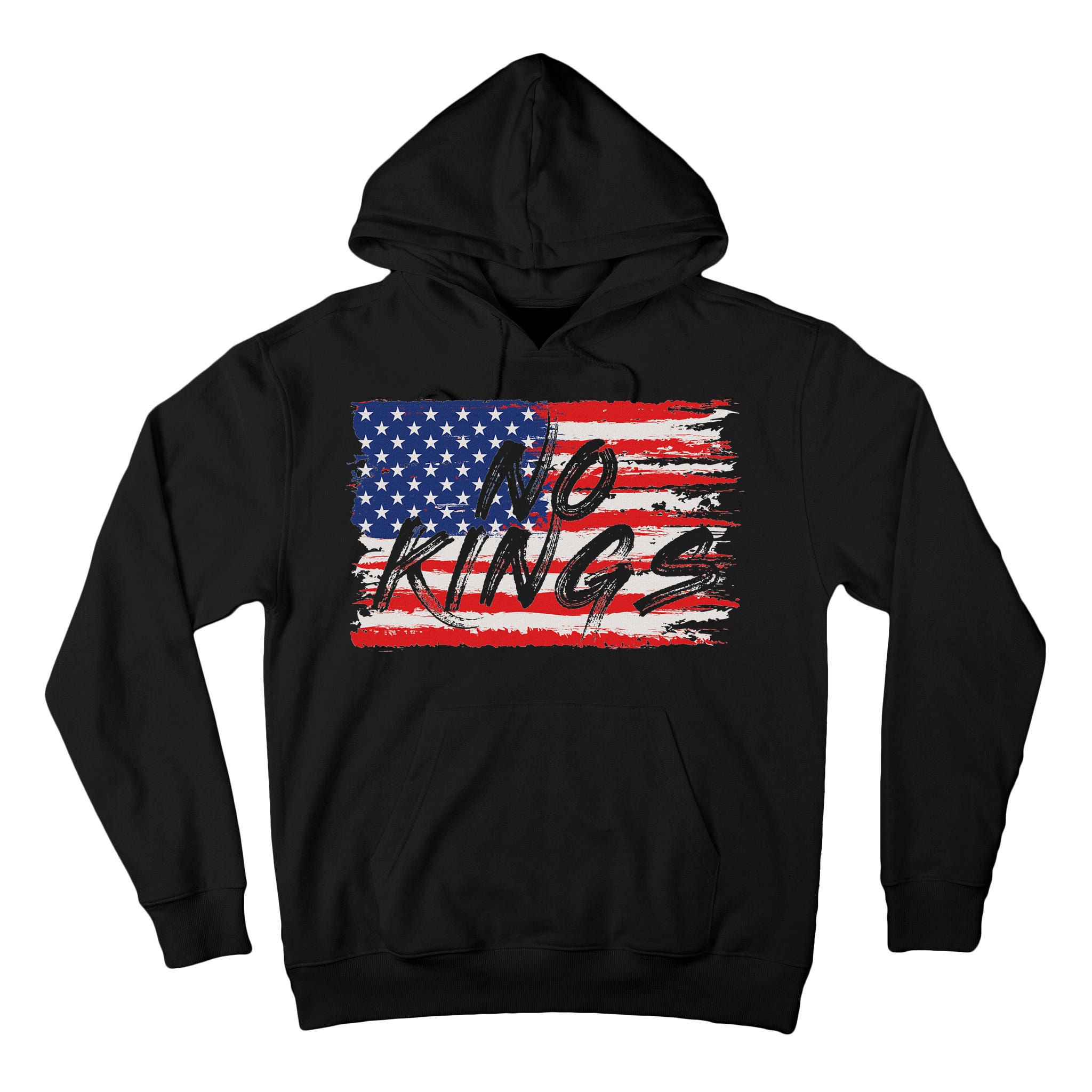 No Kings Flag Proud To Have No Kings Tall Hoodie