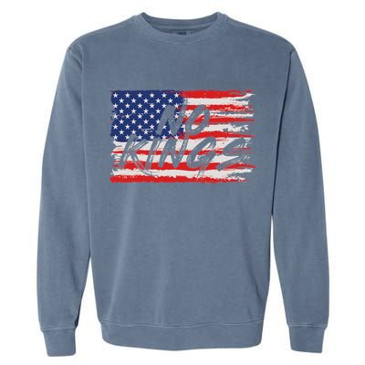 No Kings Flag Proud To Have No Kings Garment-Dyed Sweatshirt