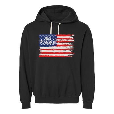 No Kings Flag Proud To Have No Kings Garment-Dyed Fleece Hoodie