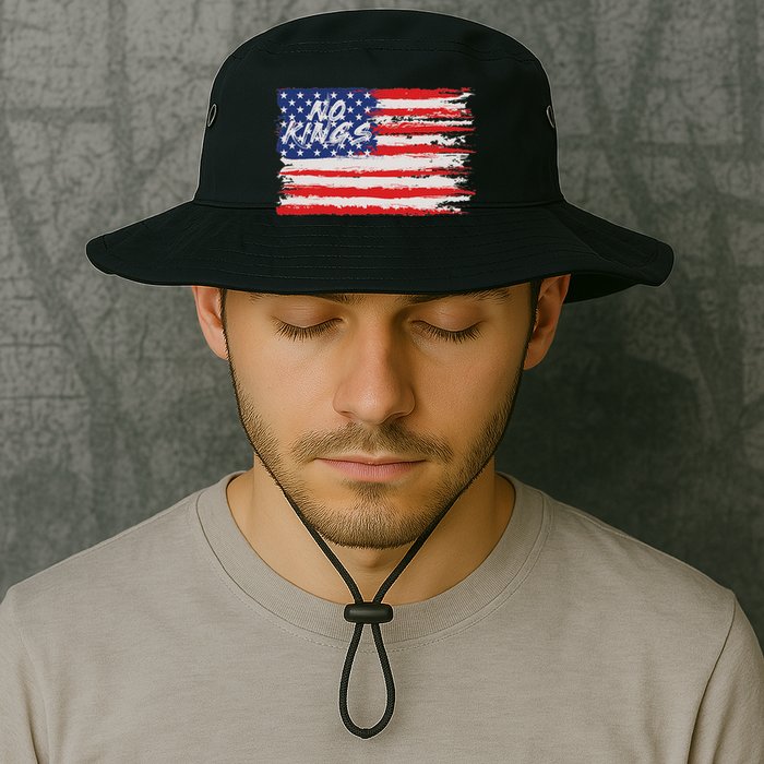 No Kings Flag Proud To Have No Kings Bucket Hat