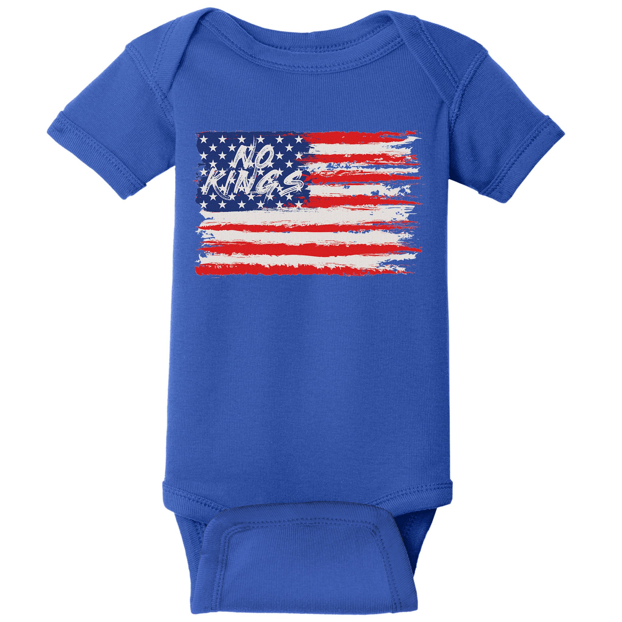 No Kings Flag Proud To Have No Kings Baby Bodysuit