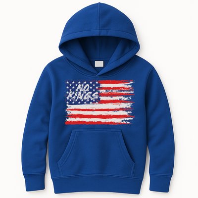 No Kings Flag Proud To Have No Kings Kids Hoodie