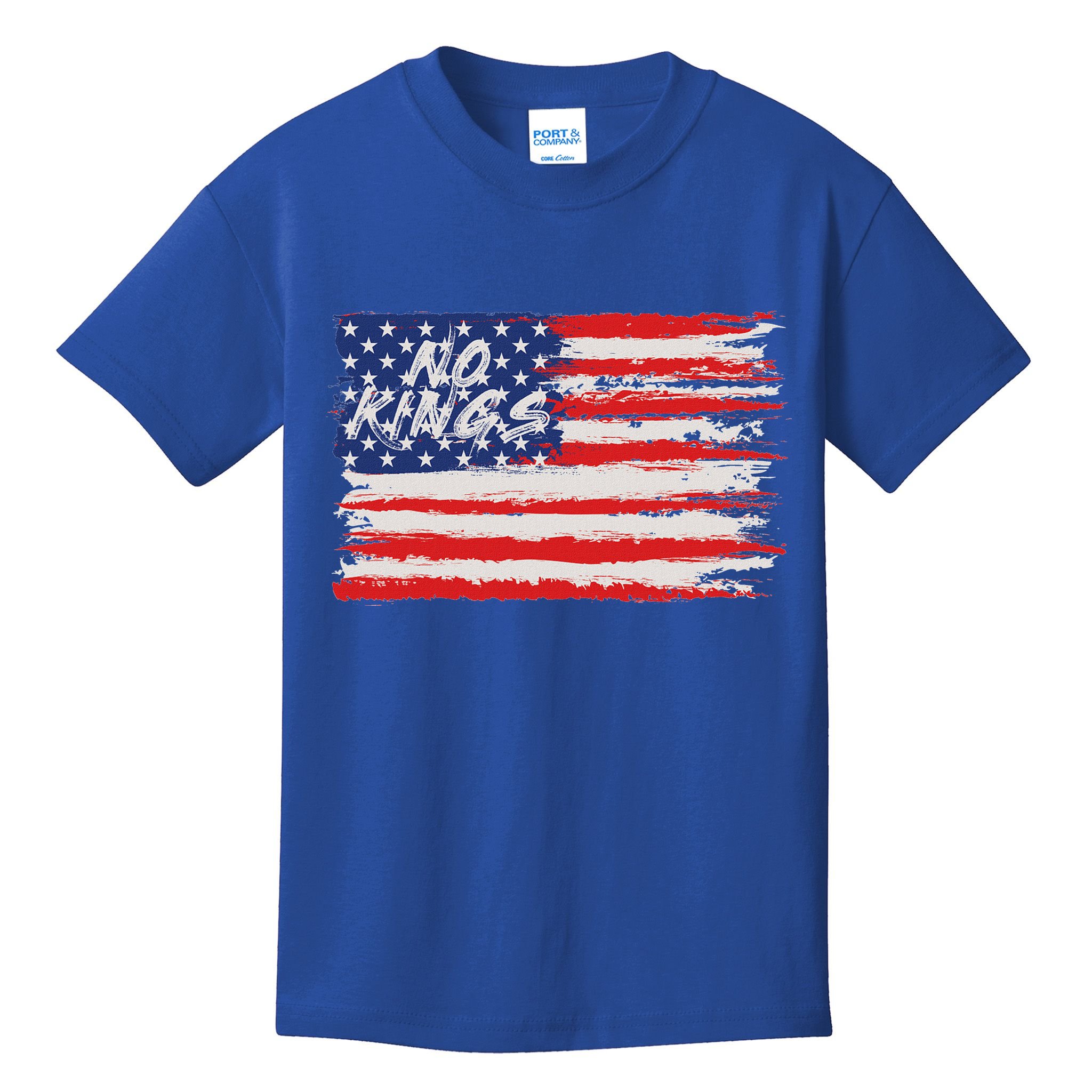No Kings Flag Proud To Have No Kings Kids T-Shirt