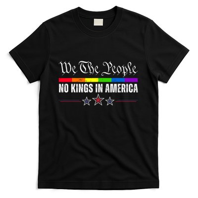 No Kings In America We The People Political T-Shirt