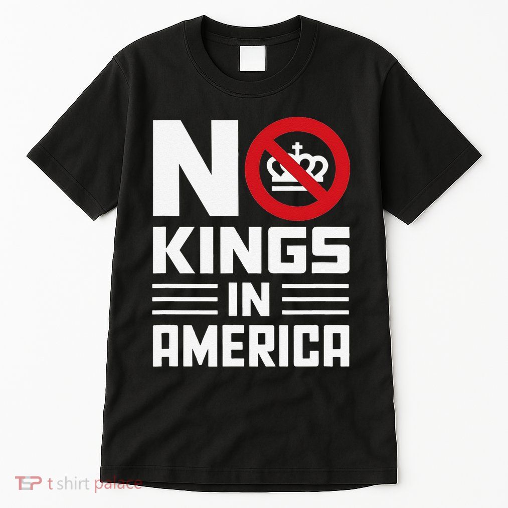 No Kings In America Democracy Usa Protest Tall T-Shirt