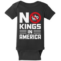 No Kings In America Democracy Usa Protest Baby Bodysuit