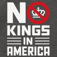 No Kings In America Democracy Usa Protest Vector Backpack
