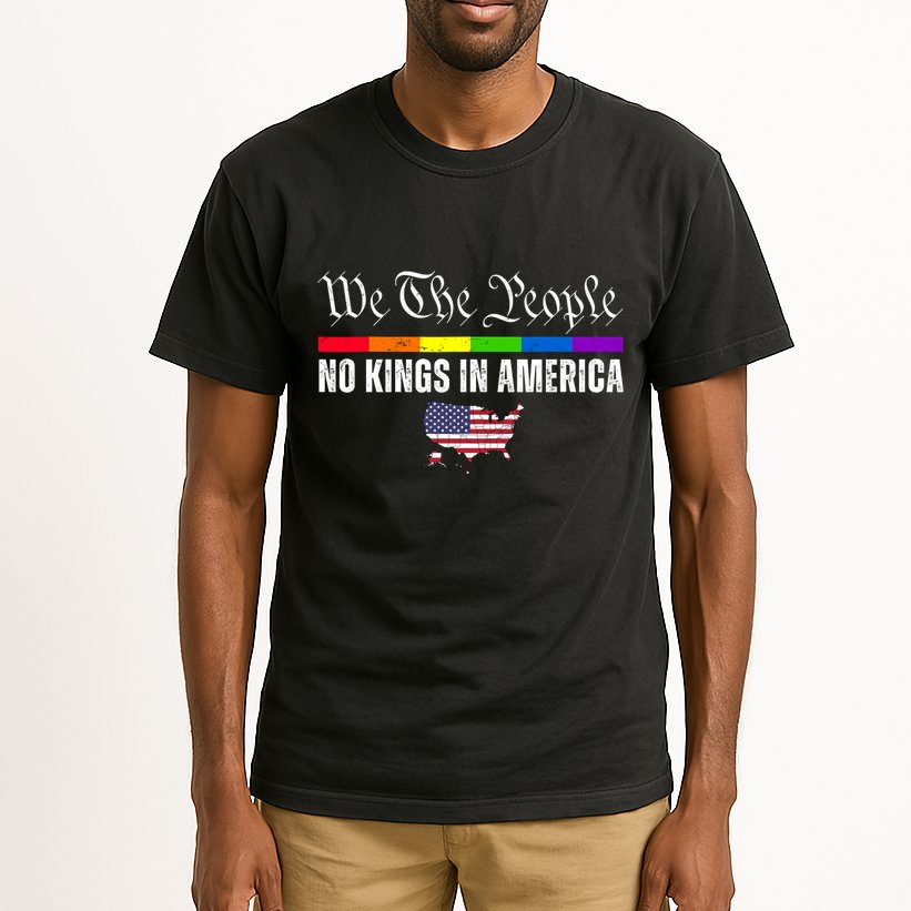 No Kings In America We The People Political Tall T-Shirt